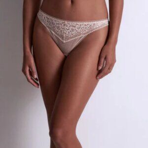 NEW STUNNING Illusion Fauve Tanga Thong